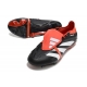 Adidas Predator Elite Tongue Firm Ground Core Black White Solar Red Football Boots