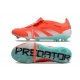 Adidas Predator Elite Tongue Firm Ground Crimson White Blue Football Boots