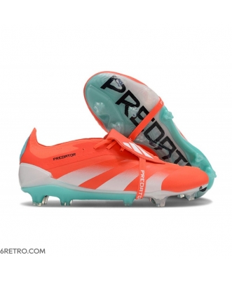Adidas Predator Elite Tongue Firm Ground Crimson White Blue Football Boots