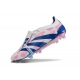 Adidas Predator Elite Tongue Firm Ground Ftwr White Solar Blue Solar Pink Football Boots