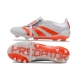 Adidas Predator Elite Tongue Firm Ground Gray Crimson Football Boots