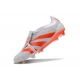 Adidas Predator Elite Tongue Firm Ground Gray Crimson Football Boots