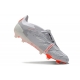Adidas Predator Elite Tongue Firm Ground Gray Crimson Football Boots
