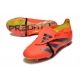 Adidas Predator Elite Tongue Firm Ground Predstrike - Solar Red Core Black Yellow Limited Edition Football Boots