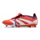 Adidas Predator Elite Tongue Firm Ground Red White Football Boots