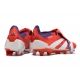 Adidas Predator Elite Tongue Firm Ground Red White Football Boots