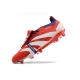Adidas Predator Elite Tongue Firm Ground Red White Football Boots