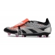Adidas Predator Elite Tongue Firm Ground Silver Black Red Football Boots