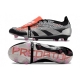 Adidas Predator Elite Tongue Firm Ground Silver Black Red Football Boots