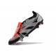 Adidas Predator Elite Tongue Firm Ground Silver Black Red Football Boots
