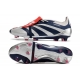 Adidas Predator Elite Tongue Firm Ground Silver Blue Football Boots
