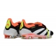 Adidas Predator Elite Tongue Firm Ground Solar Energy - Core Black White Red Football Boots