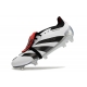 Adidas Predator Elite Tongue Firm Ground White Black Red Football Boots