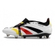 Adidas Predator Elite Tongue Firm Ground White Black Red Yellow Football Boots
