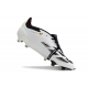 Adidas Predator Elite Tongue Firm Ground White Black Red Yellow Football Boots