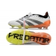 Adidas Predator Elite Tongue Firm Ground White Black Volt Football Boots