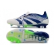 Adidas Predator Elite Tongue Firm Ground White Blue Green Football Boots Adidas Predator Elite Tongue Firm Ground White Blue Green Football Boots