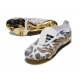 Adidas Predator Elite Tongue Firm Ground White Core Black Gold Metallic Limited Edition Football Boots
