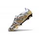 Adidas Predator Elite Tongue Firm Ground White Core Black Gold Metallic Limited Edition Football Boots