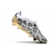 Adidas Predator Elite Tongue Firm Ground White Core Black Gold Metallic Limited Edition Football Boots