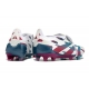 Adidas Predator Elite Tongue Firm Ground White Cyan Red Football Boots