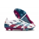 Adidas Predator Elite Tongue Firm Ground White Cyan Red Football Boots