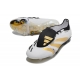 Adidas Predator Elite Tongue Firm Ground White Gold Football Boots