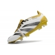 Adidas Predator Elite Tongue Firm Ground White Gold Silver Football Boots