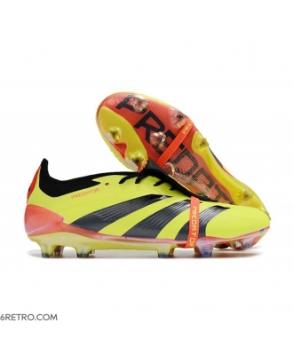Adidas Predator Elite Tongue Firm Ground Yellow Black Red Football Boots