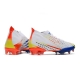 Adidas Predator FIFA World Cup Qatar 2022 Edge.1 Firm Ground White Solar Yellow Power Blue Football Boots
