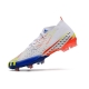 Adidas Predator FIFA World Cup Qatar 2022 Edge.1 Firm Ground White Solar Yellow Power Blue Football Boots