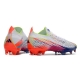 Adidas Predator FIFA World Cup Qatar 2022 Edge.1 Low Firm Ground White Solar Yellow Power Blue Football Boots