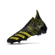 Adidas Predator Freak + Firm Ground Firm Ground Black Yellow Football Boots
