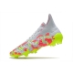 Adidas Predator Freak + Firm Ground Firm Ground White Pink Volt Football Boots Adidas Predator Freak + Firm Ground Firm Ground White Pink Volt Football Boots