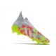 Adidas Predator Freak + Firm Ground Firm Ground White Pink Volt Football Boots Adidas Predator Freak + Firm Ground Firm Ground White Pink Volt Football Boots
