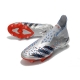 Adidas Predator Freak + Firm Ground Showpiece Pack Silver Core Black Scarlet Football Boots
