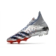 Adidas Predator Freak + Firm Ground Showpiece Pack Silver Core Black Scarlet Football Boots