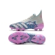 Adidas Predator Freak + Firm Ground WhiteSpark - White Iron Metal Solar Red Football Boots