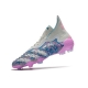 Adidas Predator Freak + Firm Ground WhiteSpark - White Iron Metal Solar Red Football Boots