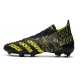 Adidas Predator Freak.1 Firm Ground Black Yellow Football Boots Adidas Predator Freak.1 Firm Ground Black Yellow Football Boots