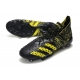 Adidas Predator Freak.1 Firm Ground Black Yellow Football Boots Adidas Predator Freak.1 Firm Ground Black Yellow Football Boots