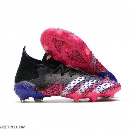 Adidas Predator Freak.1 Firm Ground Core Black White Shock Pink Football Boots Adidas Predator Freak.1 Firm Ground Core Black White Shock Pink Football Boots