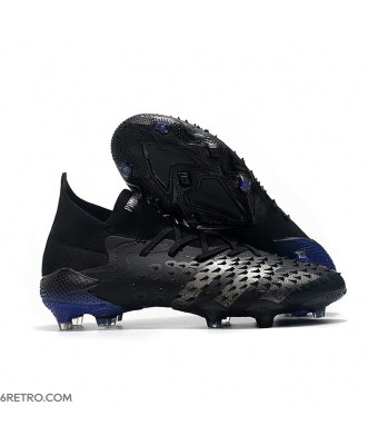 Adidas Predator Freak.1 Firm Ground Escapelight - Core Black Iron Metal Football Boots