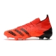Adidas Predator Freak.1 Firm Ground Red Black Football Boots