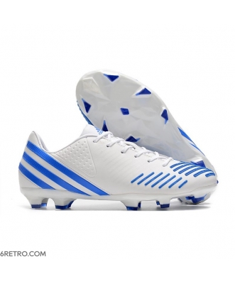 Adidas Predator LZ I Firm Ground Diamond Edge - White Hi-Res Blue Football Boots