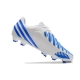 Adidas Predator LZ I Firm Ground Diamond Edge - White Hi-Res Blue Football Boots