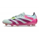 Adidas Predator Low Elite Firm Ground Almost Blue Lucid Pink Football Boots