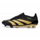 Adidas Predator Low Elite Firm Ground Black Golden Football Boots