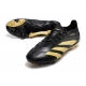 Adidas Predator Low Elite Firm Ground Black Golden Football Boots