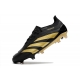 Adidas Predator Low Elite Firm Ground Black Golden Football Boots